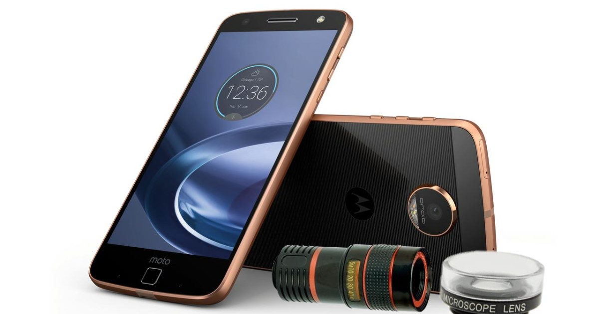 Camera Lens mod for Moto Z Indiegogo