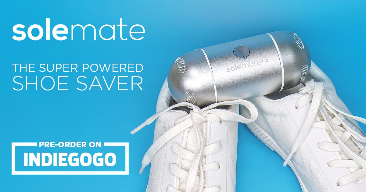 SoleMate Portable Shoe Deodorizer and Sterilizer | Indiegogo