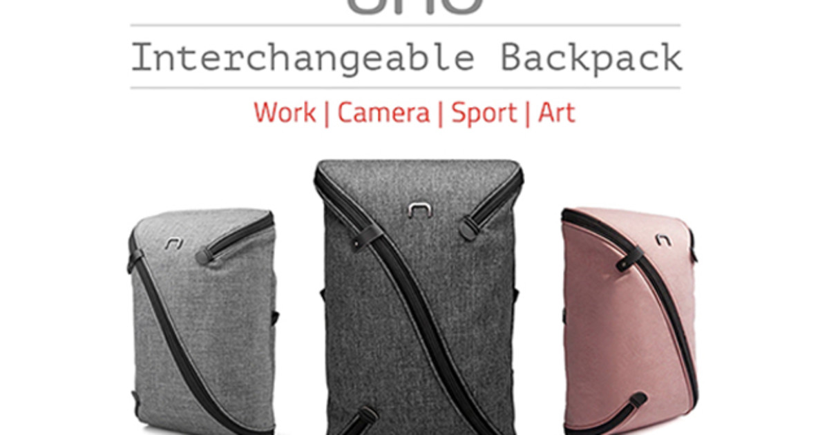 UNO II - The First Interchangeable Backpack | Indiegogo