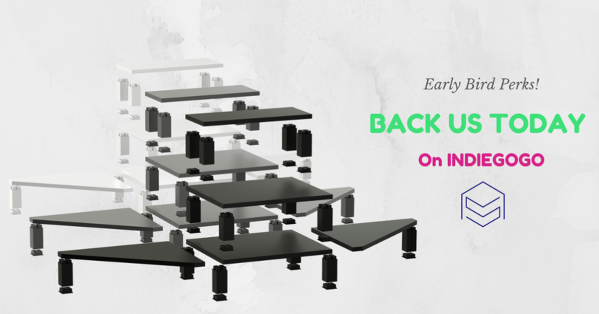 Sky Shelves Your Space. Your Design. Indiegogo