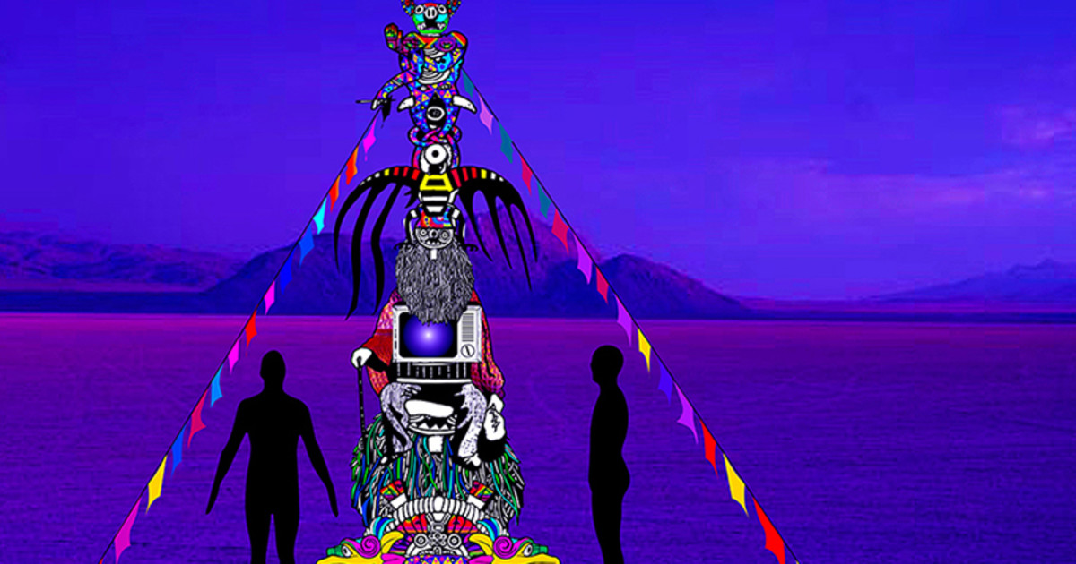 Wishing Totem at Burning Man Indiegogo