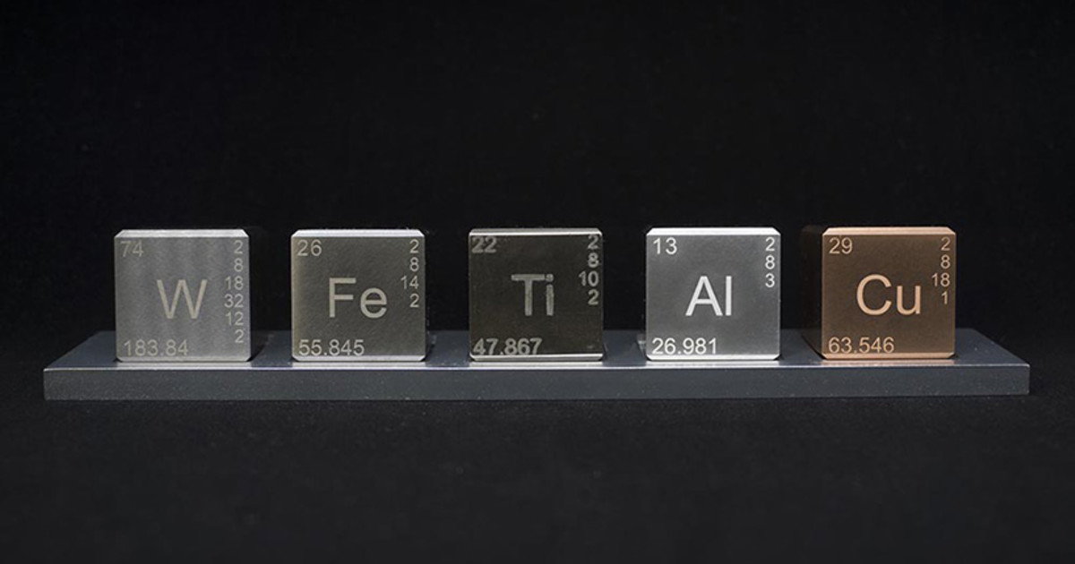 Element Blocks - Periodic Elements You Can Touch | Indiegogo