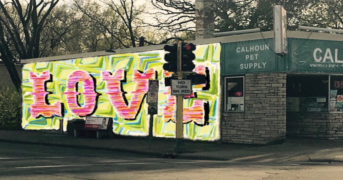 Love Mural Uptown Minneapolis Indiegogo