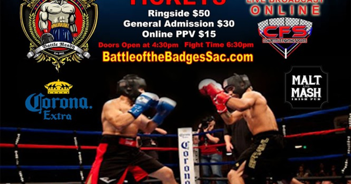 Battle of the Badges Charity Boxing Event Indiegogo
