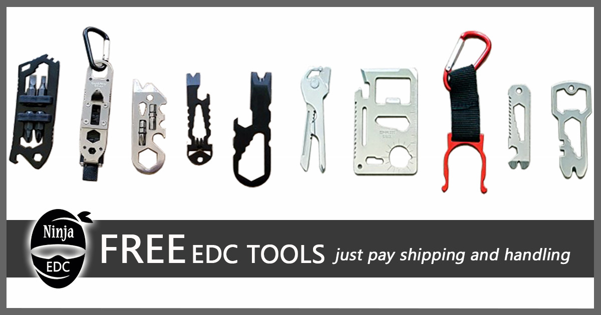 FREE EDC Everyday Carry Tools & Fidget Spinner | Indiegogo