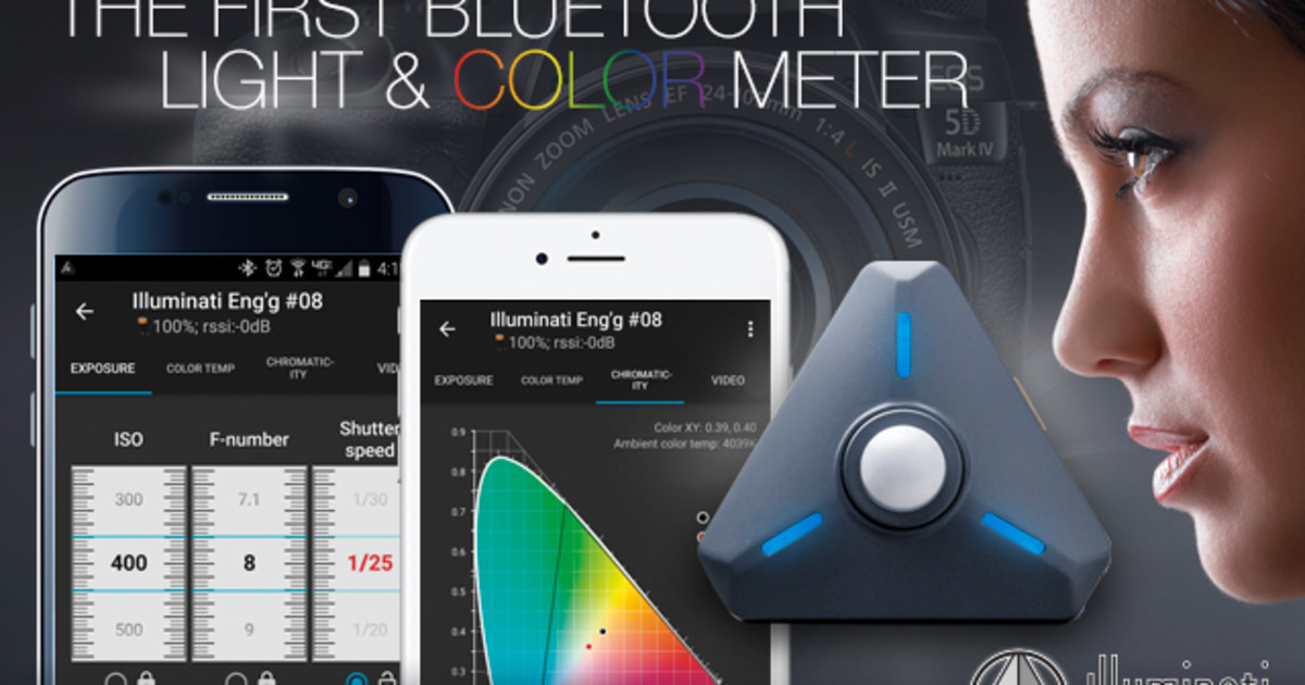 Illuminati Light & Color Meter for Photo & Video Indiegogo