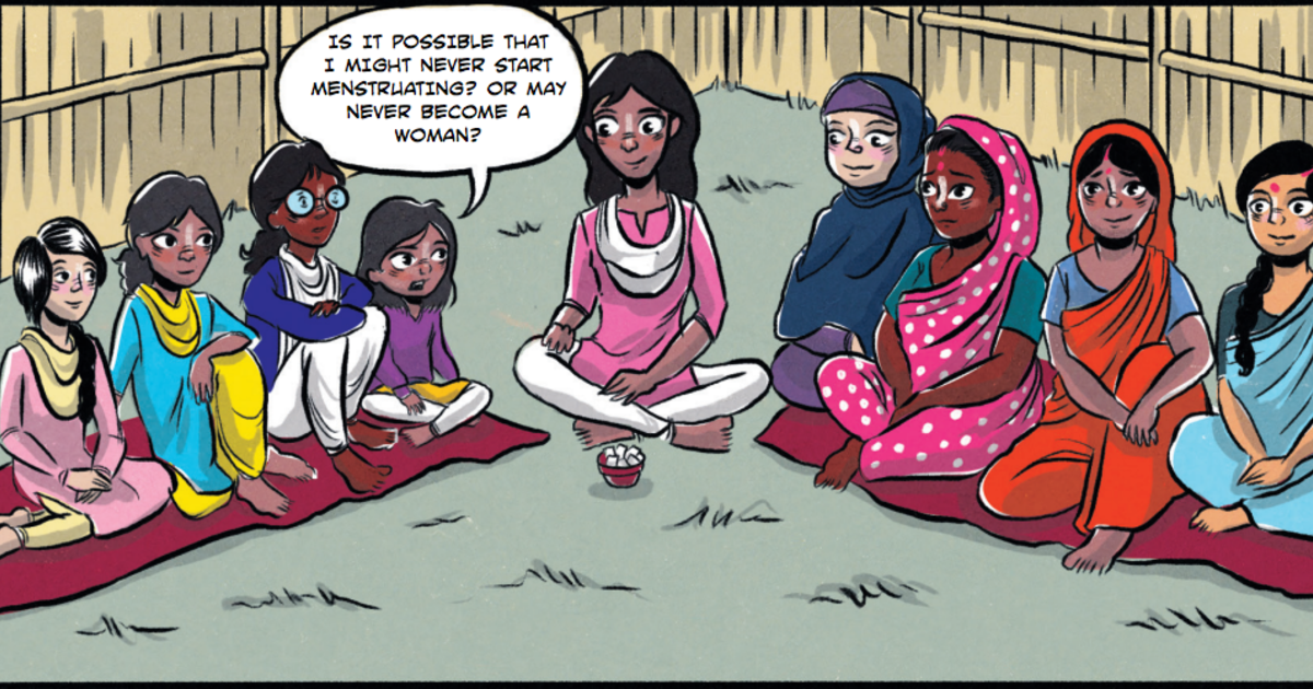 Menstrual Hygiene Comic for Girls in Rural India Indiegogo