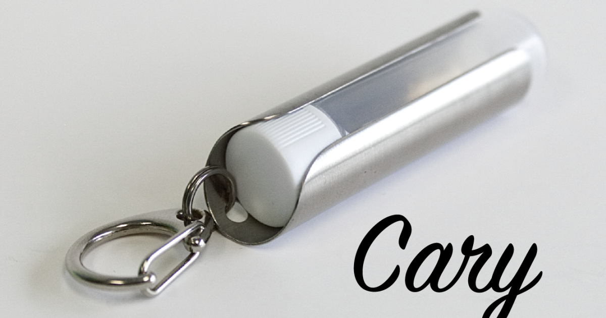 Cary, the best keychain holder for your pills. Indiegogo