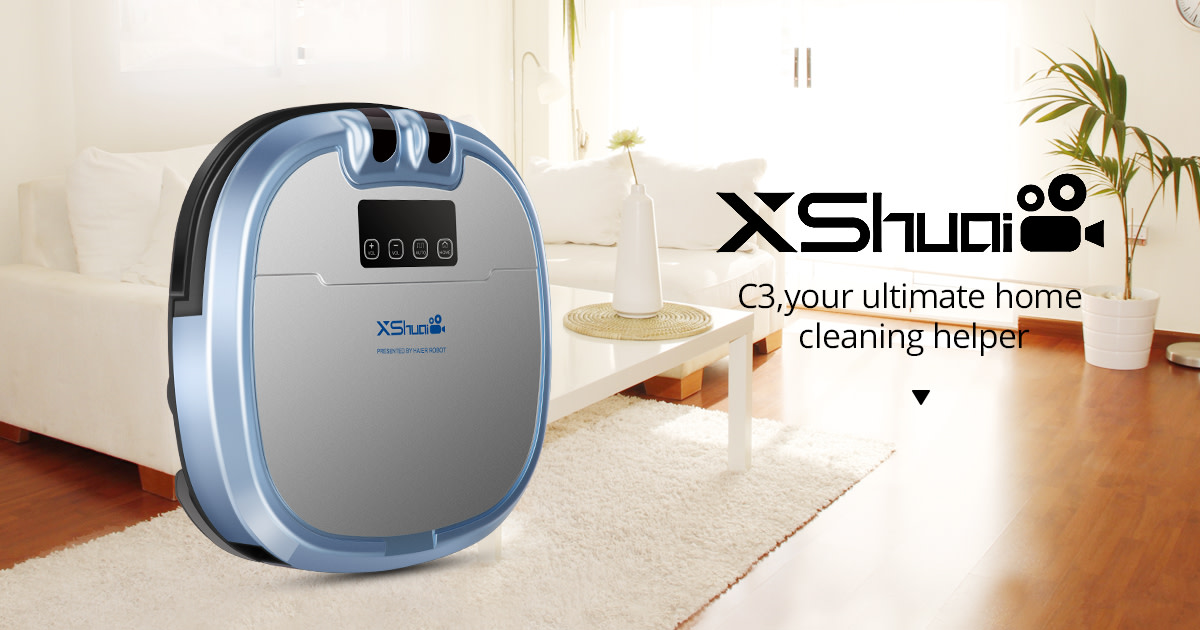 Haier XShuai C3 Smart Robot Vacuum Cleaner Indiegogo