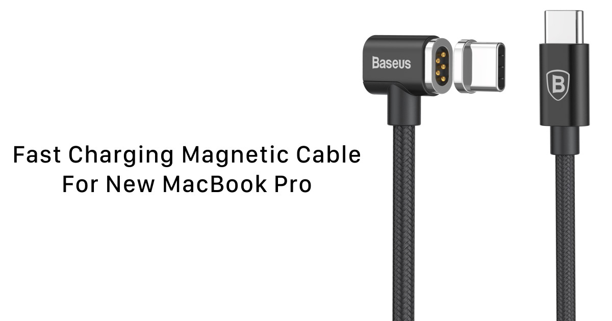 Baseus:Fastest Magnetic USB-C Cable For MacBookPro | Indiegogo