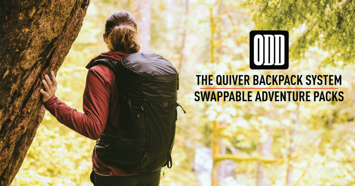 The Ultimate Backpack System The Quiver Indiegogo