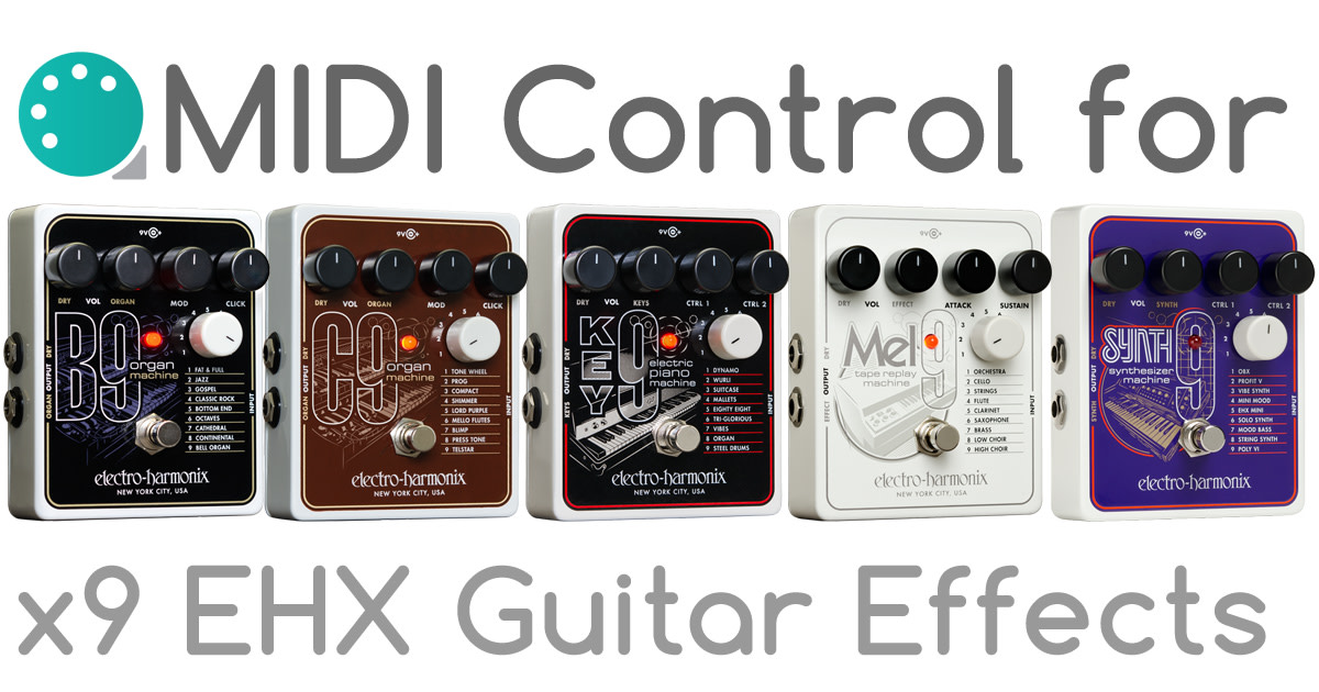 MIDI Control for EHX x9 pedals Indiegogo