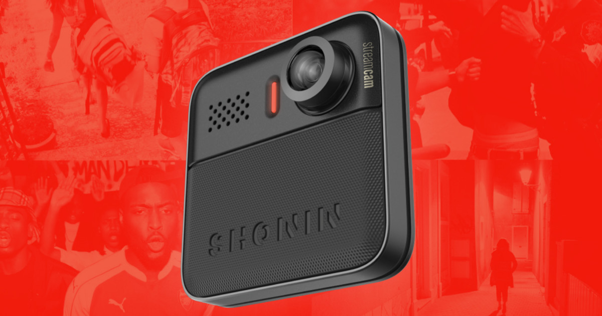 Cloud-Connected Wearable Camera - Shonin Streamcam
