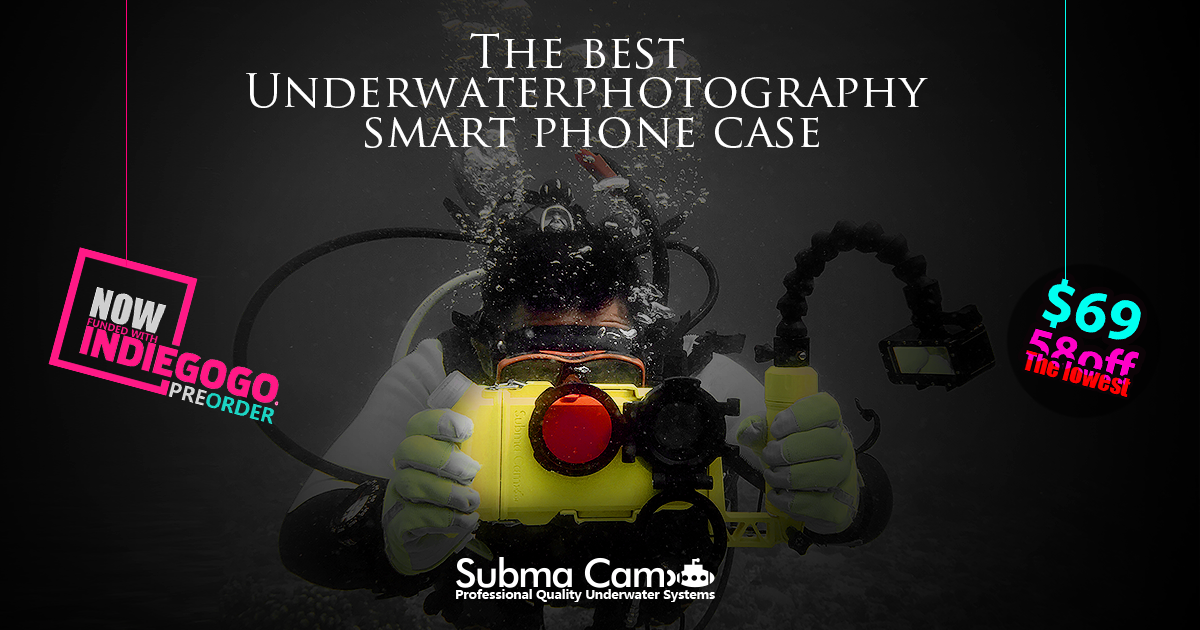 The best and safest underwater iPhone Imaging Indiegogo