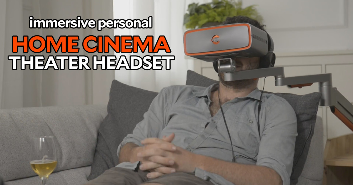 Cinera An Immersive Personal Theater Headset Indiegogo