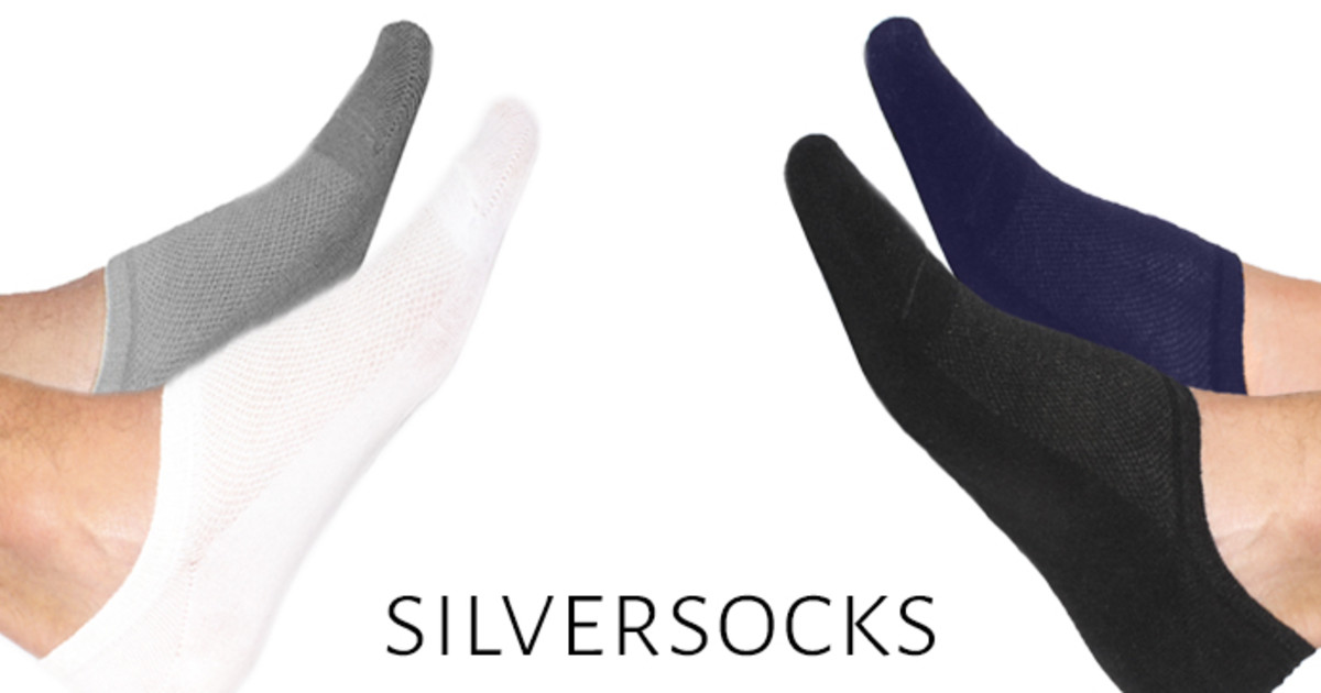 SilverSocks - AntiBacterial Socks That Don't Smell | Indiegogo