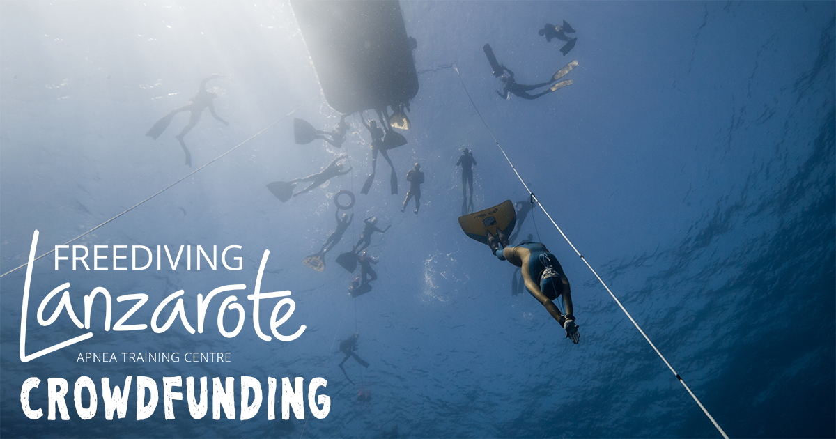 Freediving Lanzarote Indiegogo