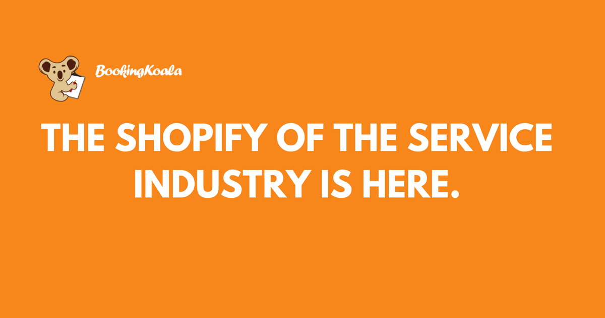 BookingKoala Shopify Of The Service Industry Indiegogo