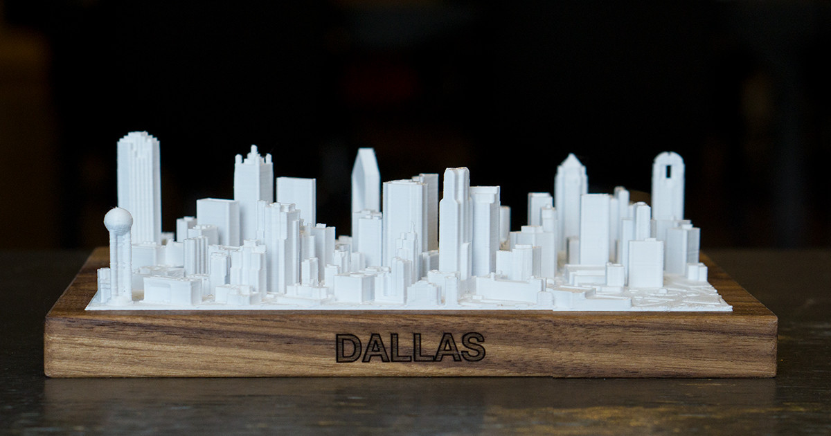 3D Printed Skylines To Scale Model Cities Indiegogo