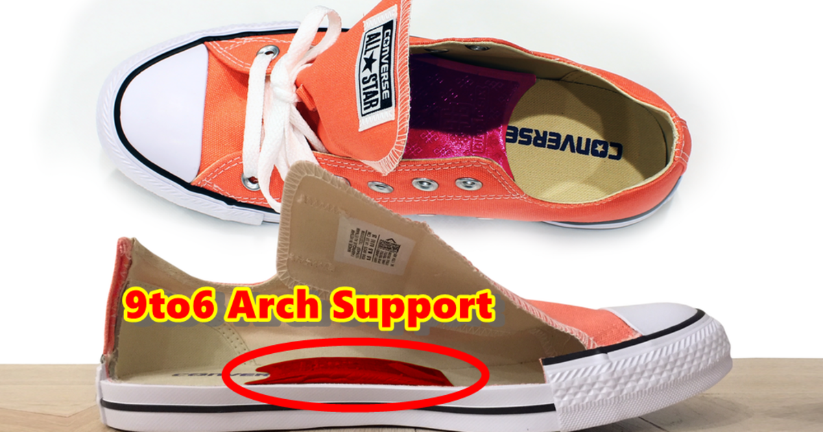 shoes like converse but with arch support