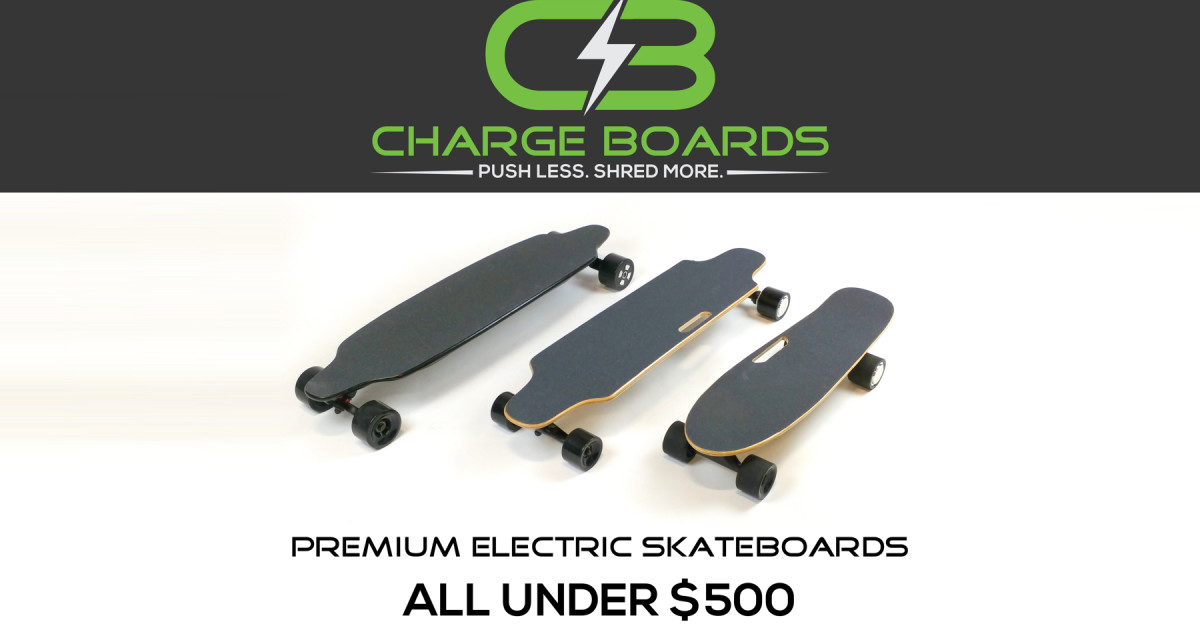 Charge Boards Electric Skateboards Under 500 Indiegogo