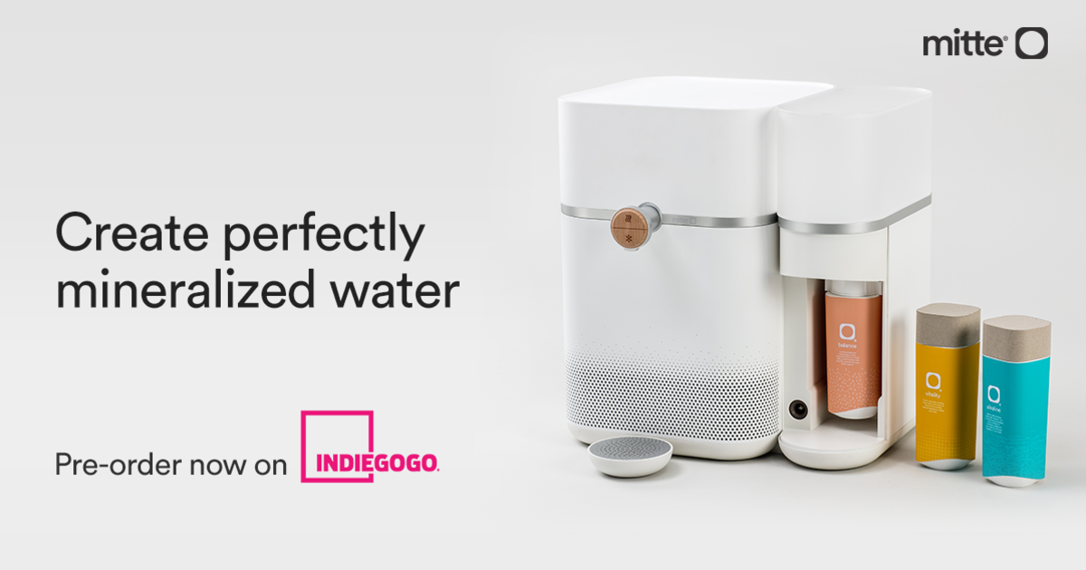 Mitte Create your own mineralized water Indiegogo