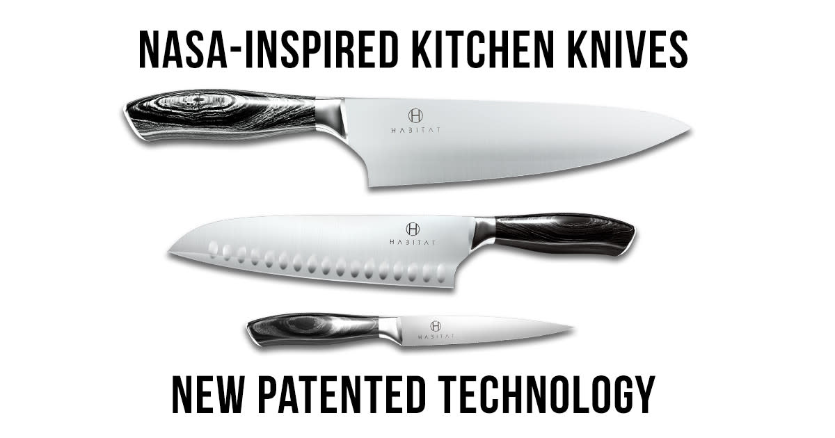 NASA Inspired Kitchen Knives by Habitat Housewares Indiegogo