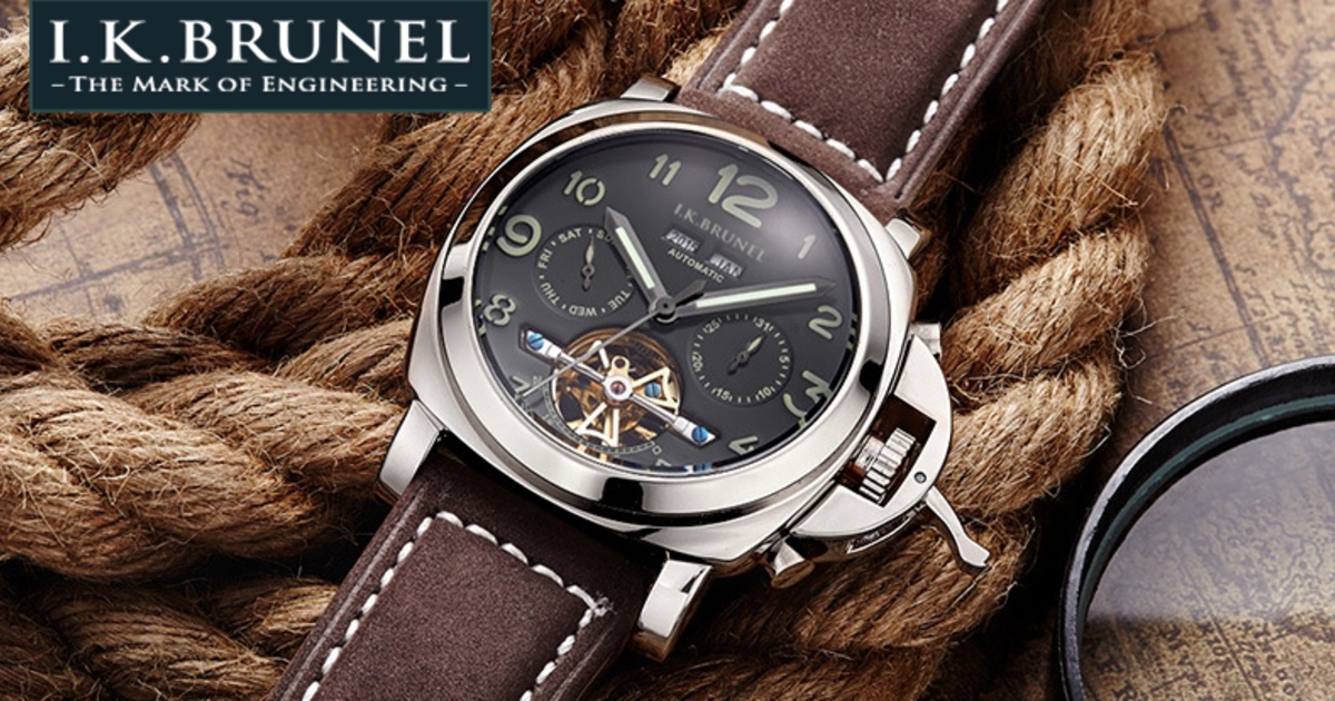 The Brunel Watch The Mark of Engineering Indiegogo