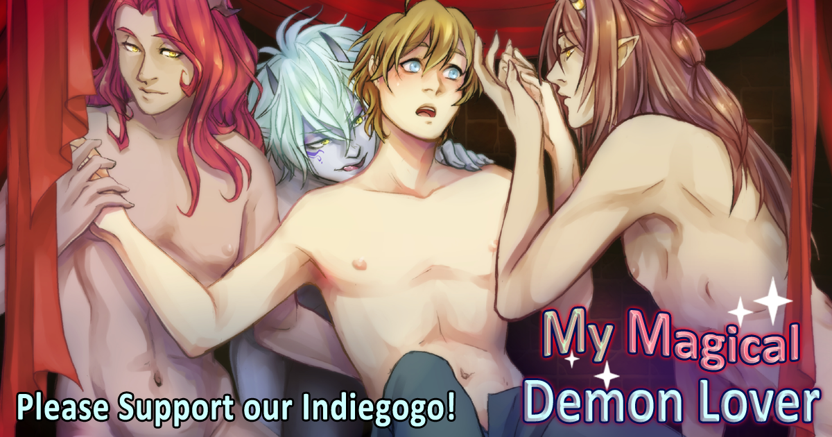 My Magical Demon Lover BL Yaoi Gay Dating Sim | Indiegogo