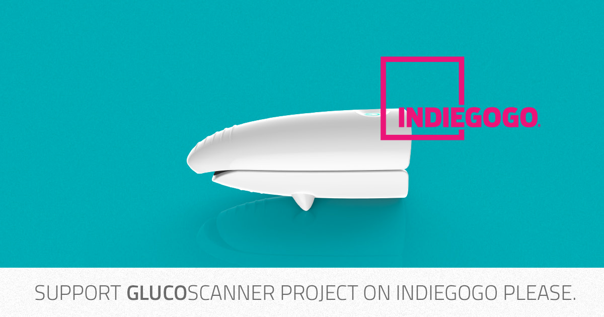 GLUCOSCANNER. Optical Blood Glucose Monitoring Indiegogo