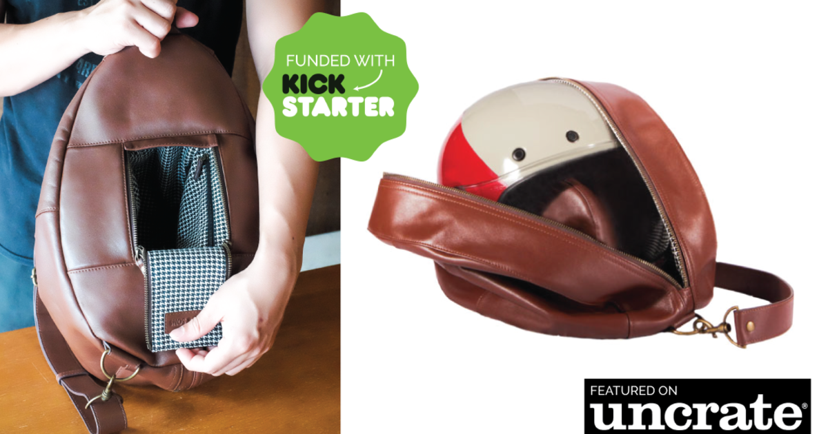 First of Its Kind Motorcycle Helmet Bag Indiegogo
