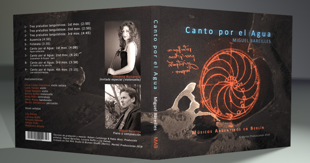 Canto por el Agua - CD-producción