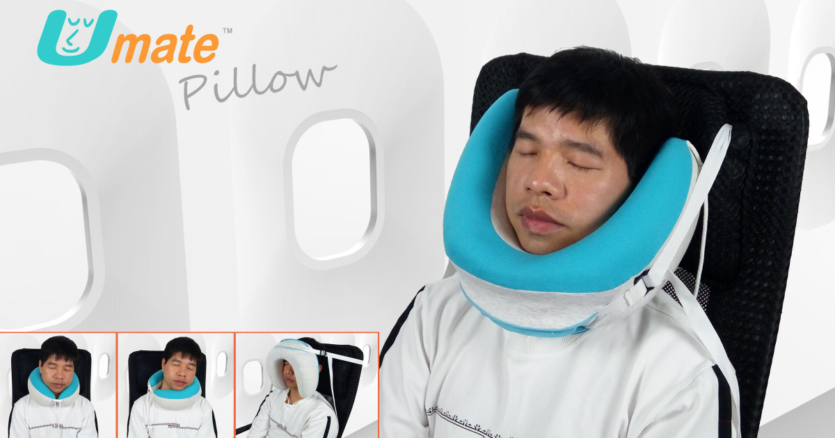 Umate Pillow Fall Asleep Anywhere! Indiegogo