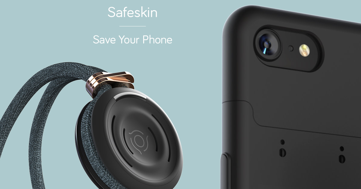 Safeskin iPhone Theft Prevention System Indiegogo