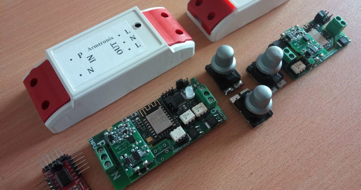 WiFi Dimmer with ESP8266 for IoT & Home Automation Indiegogo
