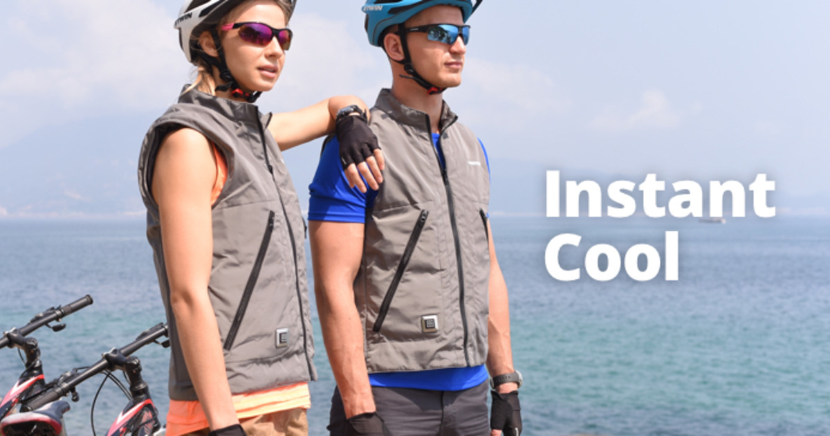 InstantCool the Wearable AC Unit for Outdoor Use Indiegogo