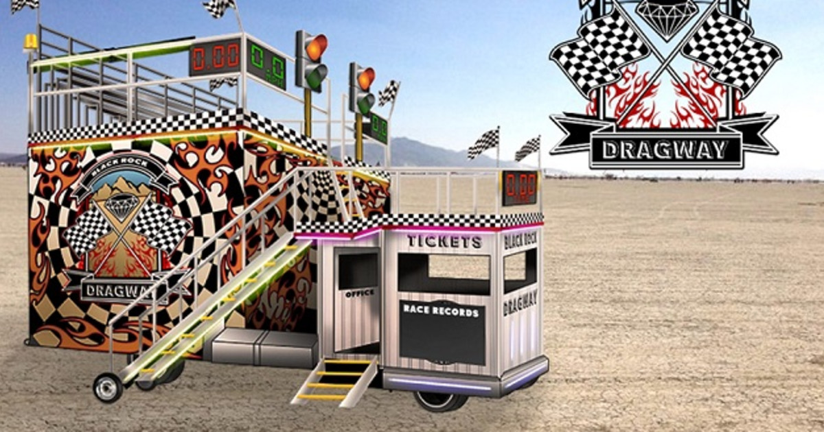 BlackRock DragWay Mobile Drag Race Mutant vehicle Indiegogo