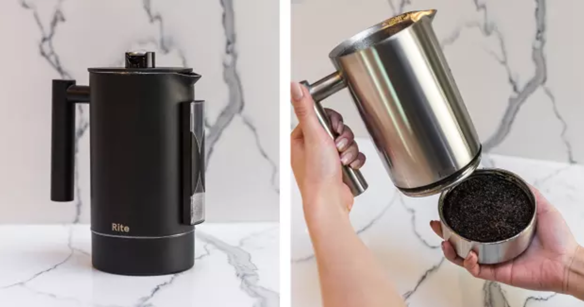 Rite Press The 'No Mess' French Press Indiegogo