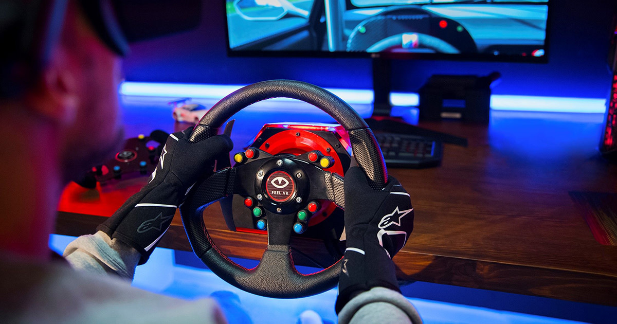 Feel VR: The Affordable Direct Drive Racing Wheel | Indiegogo