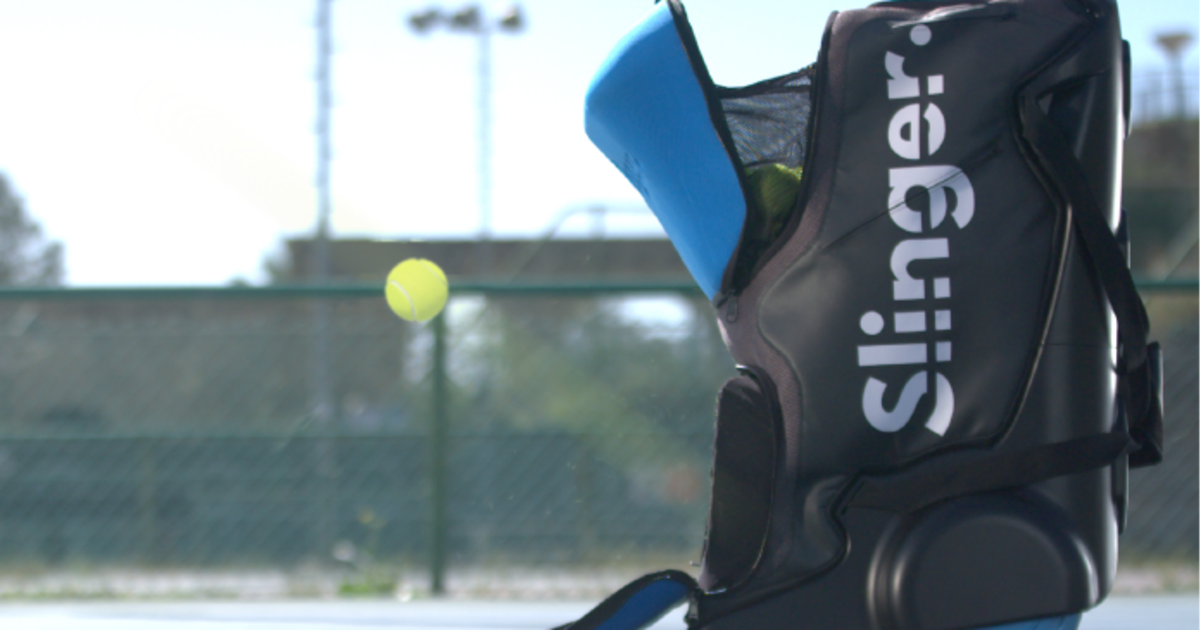 Slinger The Most Portable Tennis Ball Launcher Indiegogo