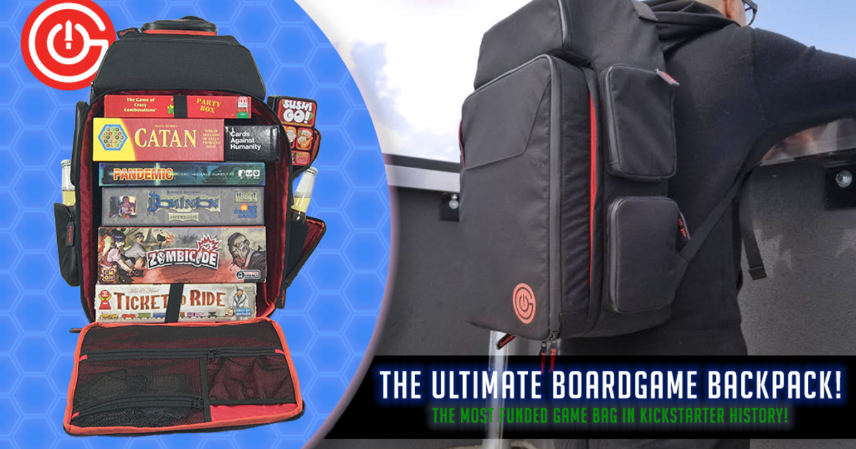 The Ultimate Boardgame Backpack Indiegogo