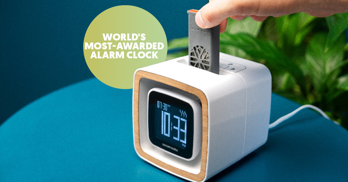 Sensorwake Trio The scentbased alarm clock Indiegogo