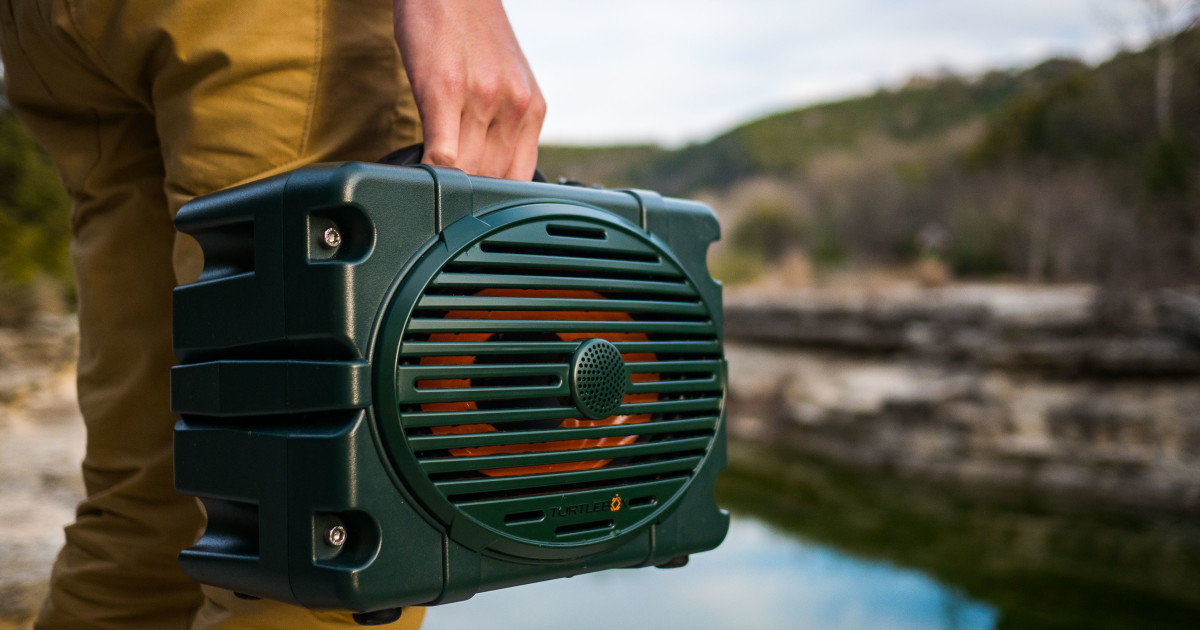 Turtlebox the loudest toughest outdoor speaker indiegogo