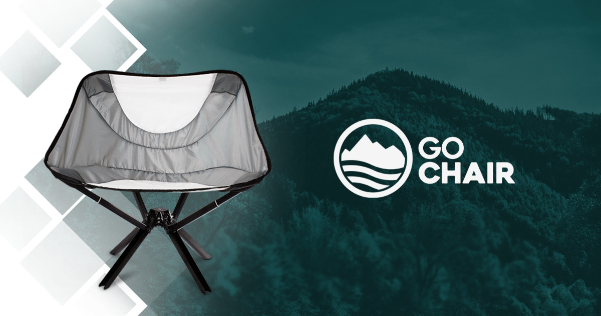 GO CHAIR: The Bottle Sized Portable Chair | Indiegogo