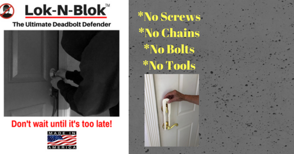 LokNBlok Deadbolt Defender Indiegogo