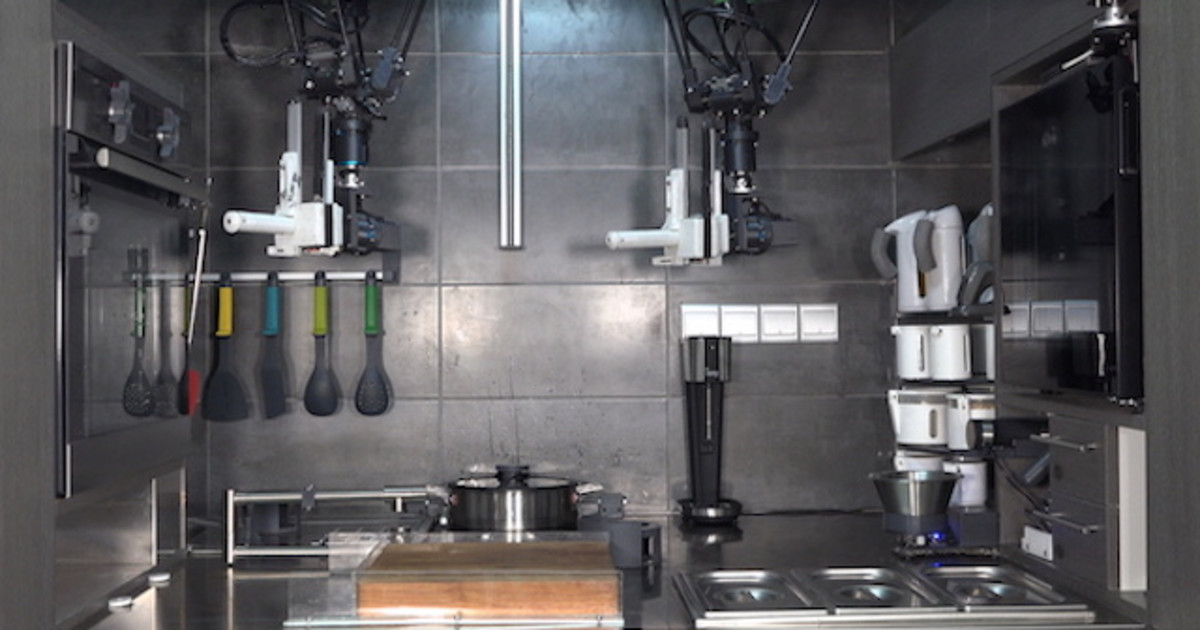 Robotic Kitchen High Tech Cooking Robot Chef Indiegogo