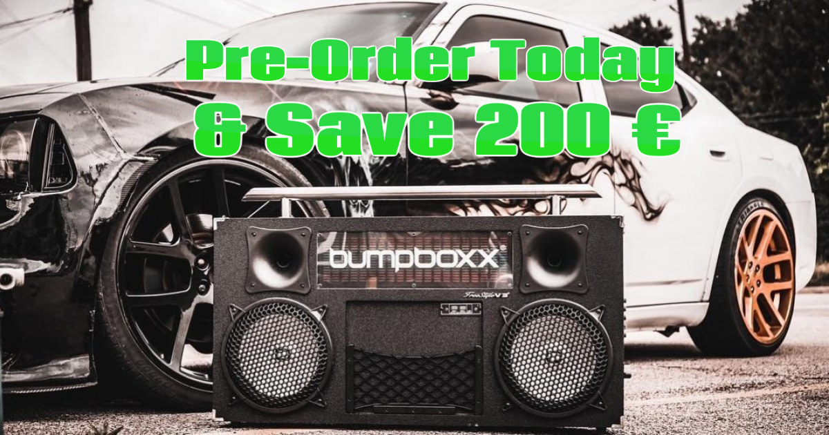 The BIGGEST & LOUDEST Boombox in EUROPE. Bumpboxx. Indiegogo