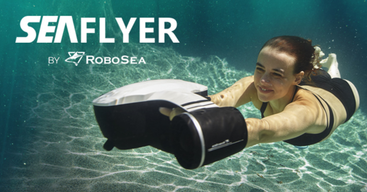Seaflyer The Ultimate Underwater Scooter Indiegogo