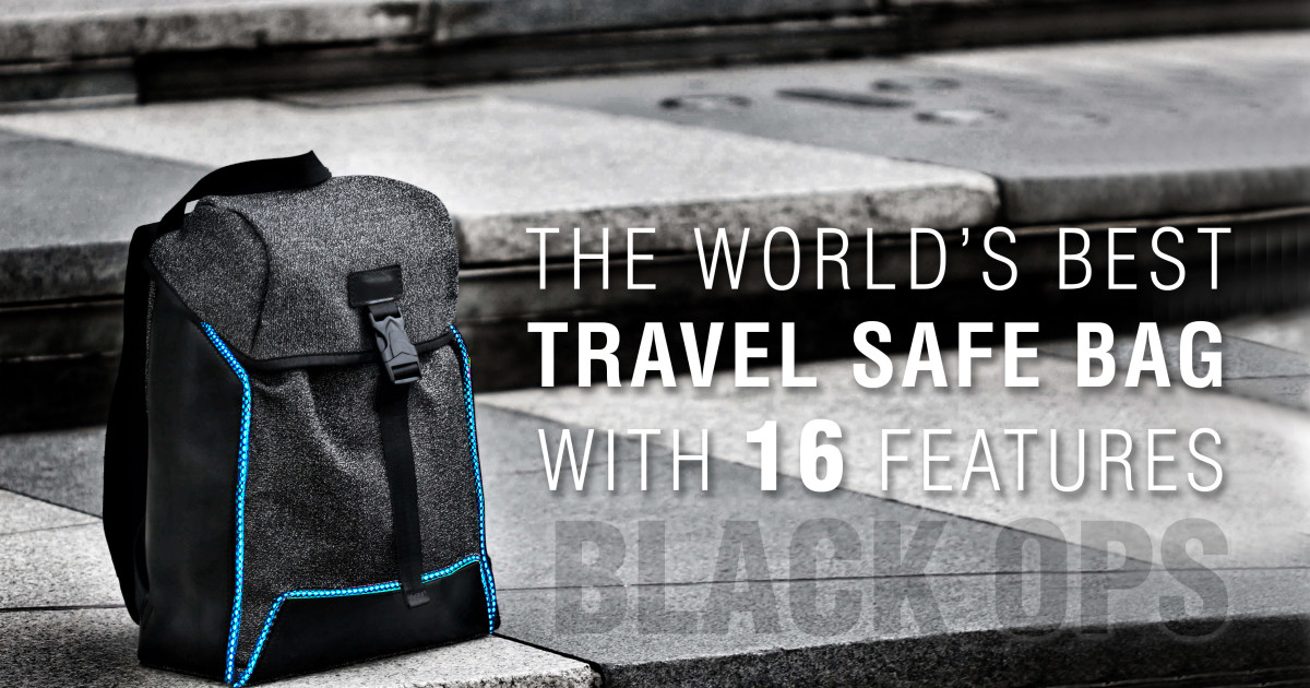 The World's Best Travel Safe Bag BLACK OPS Indiegogo