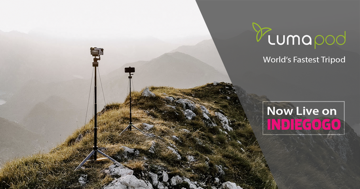 Lumapod - The World's Fastest Tripod | Indiegogo